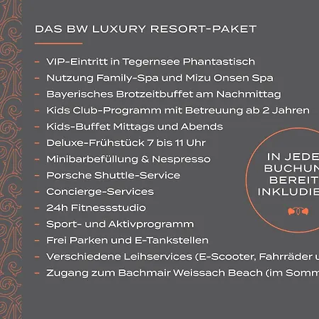 فندق & Bachmair Weissach, Luxury Family